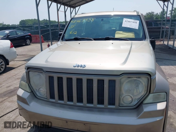 2010 Jeep Liberty Sport with VIN 1J4PN2GK8AW155391, listed as a IAAI auction lot 42467458 with 170,694 mi miles and . Bid and sale history available at DreamBid. Image 12.