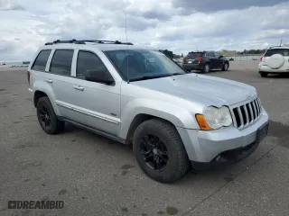 2008 Jeep Grand Cherokee Laredo with VIN 1J8HR48MX8C233846, listed as a Copart auction lot 50766955 with 134,404 mi miles and Salvage Title. Bid and sale history available at carsss.com. Image 4.