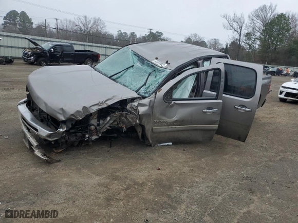 2012 Chevrolet Silverado 1500 LT with VIN 3GCPCSE02CG310418, listed as a Copart auction lot 43922025 with 159,283 mi miles and Salvage Title. Bid and sale history available at carsss.com. Image 1.