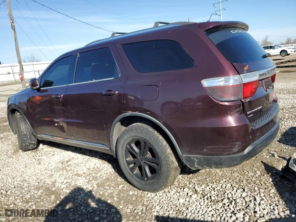 2012 Dodge Durango Crew with VIN 1C4RDJDGXCC144778, listed as a Copart auction lot 49897275 with 131,978 mi miles and Salvage Title. Bid and sale history available at carsss.com. Image 2.