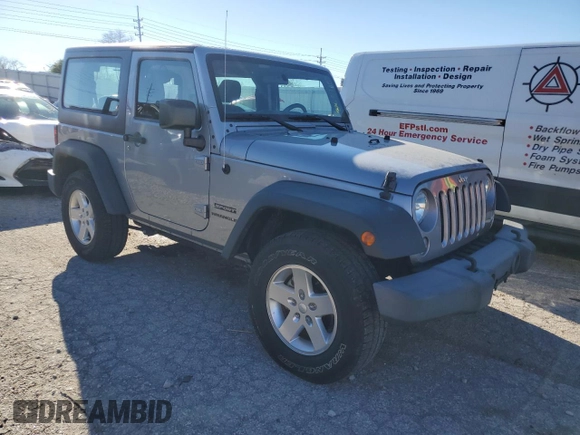 2015 Jeep Wrangler Sport with VIN 1C4AJWAG8FL540932, listed as a Copart auction lot 81637864 with 65,183 mi miles and Clean title. Bid and sale history available at DreamBid. Image 4.