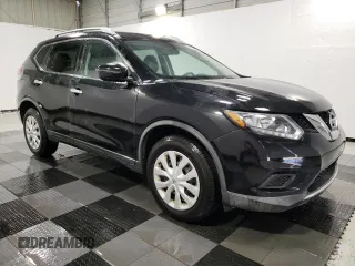 2016 Nissan Rogue S with VIN KNMAT2MT9GP682714, listed as a Copart auction lot 55051085 with 112,654 mi miles and Clean Title. Bid and sale history available at carsss.com. Image 4.