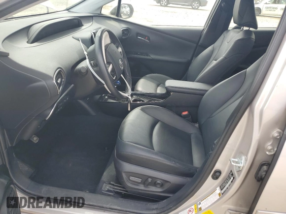 2018 Toyota Prius Plus with VIN JTDKARFP2J3095918, listed as a Copart auction lot 53700165 with 40,543 mi miles and Salvage Title. Bid and sale history available at DreamBid. Image 7.