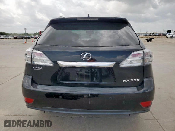 2011 Lexus RX 350 with VIN 2T2ZK1BA7BC057698, listed as a Copart auction lot 61492615 with 116,854 mi miles and Clean title. Bid and sale history available at DreamBid. Image 6.
