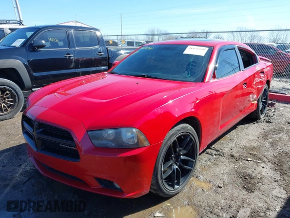 2012 Dodge Charger SXT with VIN 2C3CDXHG7CH264185, listed as a IAAI auction lot 41676948 with 190,980 mi miles. Bid and sale history available at carsss.com. Image 18.