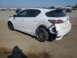 2014 Lexus CT 200h with VIN JTHKD5BH0E2190034, listed as a Copart auction lot 61309225 with 82,065 mi miles and Salvage title. Bid and sale history available at DreamBid. Image 2.
