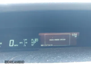 2011 Toyota Prius I with VIN JTDKN3DU6B1457157, listed as a IAAI auction lot 42175801 with 237,365 mi miles. Bid and sale history available at carsss.com. Image 7.