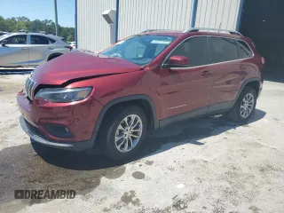 2021 Jeep Cherokee Latitude Lux z VIN 1C4PJLMX4MD112156, wystawiony jako Copart lot #53464955 z przebiegiem 11 822 mil mil oraz Nie do naprawy • Non repairable. Historia ofert i sprzedaży dostępna na DreamBid. Obrazek 1.