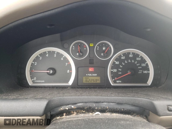 2006 Hyundai Santa Fe GLS z VIN KM8SC73D06U098337, wystawiony jako Copart lot #48754175 z przebiegiem 162 259 mil mil oraz Szkoda całkowita • Salvage title. Historia ofert i sprzedaży dostępna na DreamBid. Obrazek 9.