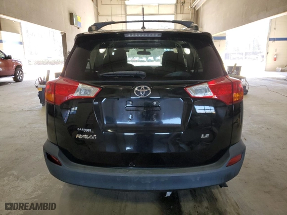 2014 Toyota RAV4 LE with VIN 2T3ZFREV0EW129518, listed as a Copart auction lot 45598865 with 126,200 mi miles and Salvage Title. Bid and sale history available at carsss.com. Image 6.
