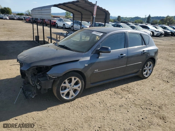 2009 Mazda Mazda3 s Touring with VIN JM1BK344991249017, listed as a Copart auction lot 51869355 with 159,183 mi miles and Salvage Title. Bid and sale history available at carsss.com. Image 1.