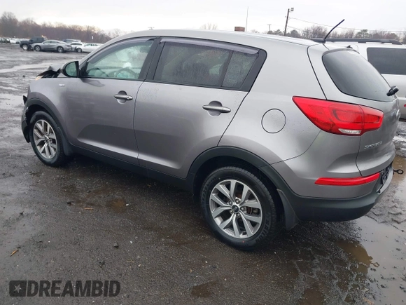 2014 Kia Sportage LX with VIN KNDPBCAC0E7601636, listed as a IAAI auction lot 41832978 with 145,353 mi miles and . Bid and sale history available at carsss.com. Image 3.