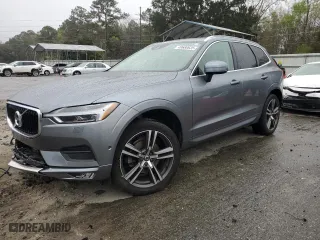 2018 Volvo XC60 Momentum with VIN LYV102RK0JB110409, listed as a Copart auction lot 49680635 with 37,104 mi miles and Salvage Title. Bid and sale history available at carsss.com. Image 1.