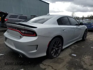 2022 Dodge Charger Scat Pack with VIN 2C3CDXGJ5NH193293, listed as a Copart auction lot 47803085 with 52,009 mi miles and Salvage Title. Bid and sale history available at carsss.com. Image 3.