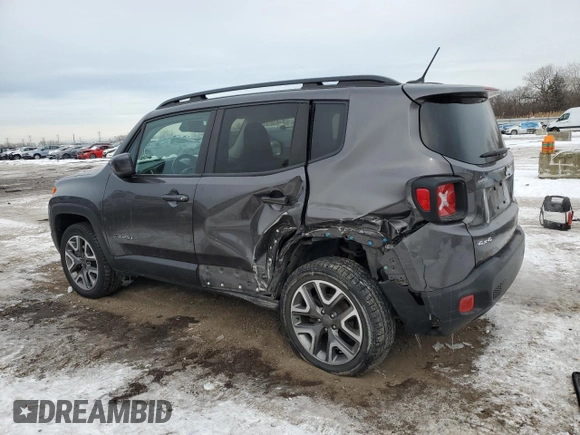 2017 Jeep Renegade Altitude with VIN ZACCJBBB8HPF62271, listed as a Copart auction lot 44805425 with 28,915 mi miles and Salvage Title. Bid and sale history available at carsss.com. Image 2.