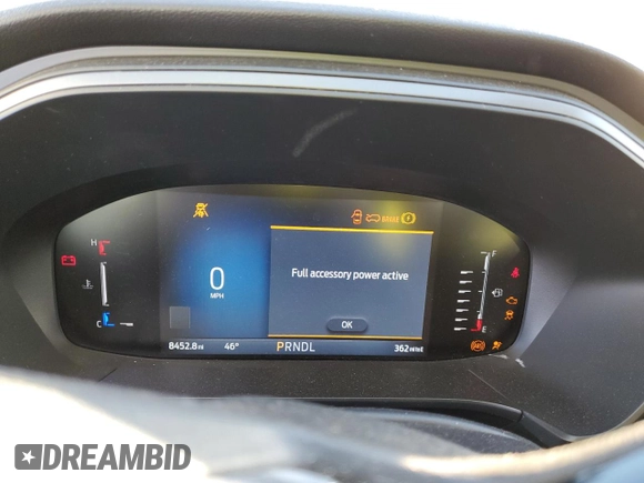 2024 Ford Escape Active with VIN 1FMCU9GN3RUA97493, listed as a Copart auction lot 42567125 with 8,452 mi miles and Salvage Title. Bid and sale history available at DreamBid. Image 9.