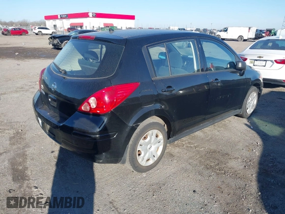 2010 Nissan Versa 1.8 SL with VIN 3N1BC1CP5AL463709, listed as a IAAI auction lot 41614325 with 112,771 mi miles. Bid and sale history available at carsss.com. Image 4.