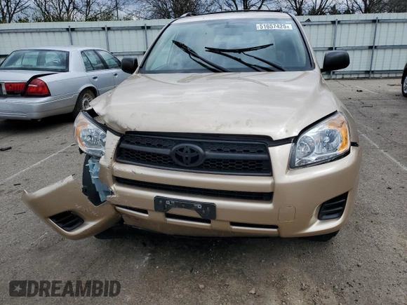 2011 Toyota RAV4 with VIN 2T3BF4DV4BW130379, listed as a Copart auction lot 51657425 with 117,446 mi miles and Salvage Title. Bid and sale history available at DreamBid. Image 5.