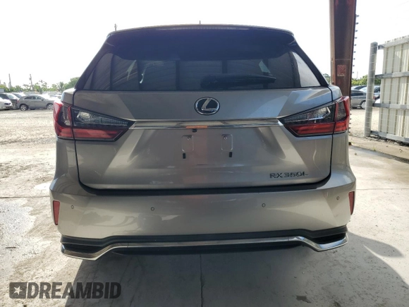 2020 Lexus RX 350L with VIN JTJHZKEA1L2015764, listed as a Copart auction lot 58324465 with 54,860 mi miles and Salvage title. Bid and sale history available at DreamBid. Image 6.