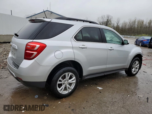 2017 Chevrolet Equinox LT with VIN 2GNFLFEK7H6219840, listed as a Copart auction lot 51072465 with 107,868 mi miles and Non Repairable. Bid and sale history available at carsss.com. Image 3.