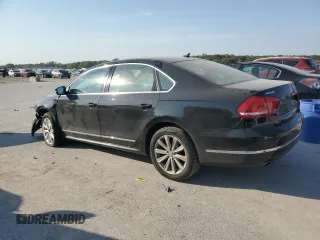 2013 Volkswagen Passat SEL Premium with VIN 1VWCH7A34DC075132, listed as a Copart auction lot 75872334 with 176,819 mi miles and Salvage Title. Bid and sale history available at carsss.com. Image 2.