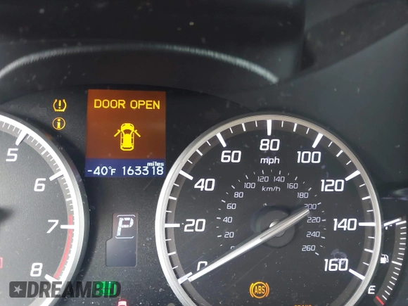 2014 Acura RDX Tech Pkg with VIN 5J8TB3H50EL004274, listed as a IAAI auction lot 41700055 with 163,318 mi miles. Bid and sale history available at carsss.com. Image 15.