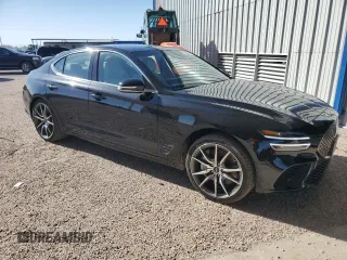 2025 Genesis G70 2.5T with VIN KMTG34SC4SU149867, listed as a Copart auction lot 85691544 with 2,338 mi miles and Clean Title. Bid and sale history available at DreamBid. Image 4.