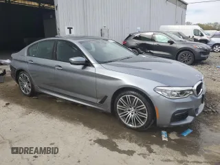 2018 BMW 5 Series 540i xDrive with VIN WBAJE7C54JWC57361, listed as a Copart auction lot 53047545 with 62,312 mi miles and Salvage title. Bid and sale history available at DreamBid. Image 4.