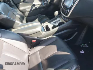 2016 Nissan Murano S with VIN 5N1AZ2MH0GN116586, listed as a IAAI auction lot 41751099 with 59,364 mi miles. Bid and sale history available at carsss.com. Image 5.