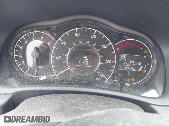 2016 Nissan Note S with VIN 3N1CE2CP3GL383371, listed as a IAAI auction lot 42237836 with 77,263 mi miles and . Bid and sale history available at DreamBid. Image 7.