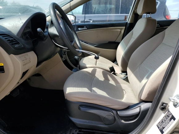 2015 Hyundai Accent GLS with VIN KMHCT4AE4FU934410, listed as a Copart auction lot 48546775 with 95,801 mi miles and Non Repairable. Bid and sale history available at carsss.com. Image 7.