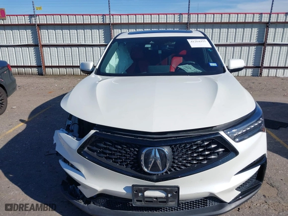 2019 Acura RDX w/A-Spec Pkg with VIN 5J8TC1H60KL011831, listed as a IAAI auction lot 41264425 with 32,188 mi miles. Bid and sale history available at carsss.com. Image 12.