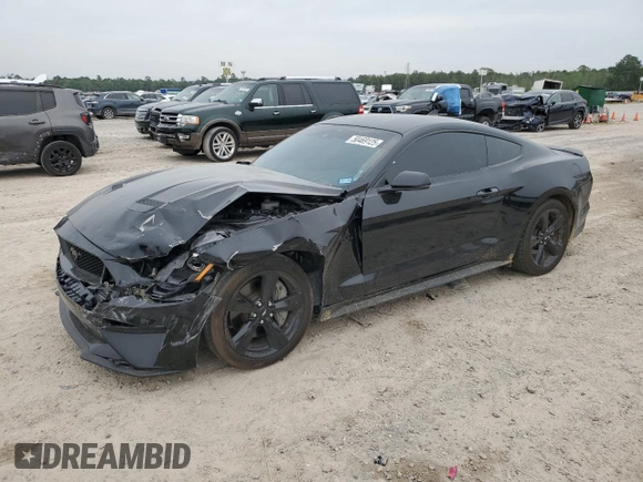 2022 Ford Mustang GT with VIN 1FA6P8CF2N5133041, listed as a Copart auction lot 50469125 with 18,777 mi miles and Salvage Title. Bid and sale history available at carsss.com. Image 1.