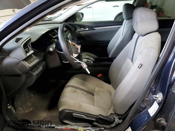 2020 Honda Civic Sedan LX with VIN 19XFC2F66LE015655, listed as a Copart auction lot 50711075 with 0 mi miles and Salvage Title. Bid and sale history available at carsss.com. Image 7.