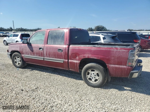 2004 Chevrolet Silverado 1500 Crew Cab LS with VIN 2GCEC13T041372750, listed as a Copart auction lot 70068264 with 155,267 mi miles and Salvage Title. Bid and sale history available at carsss.com. Image 2.