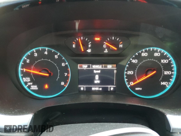 2020 Chevrolet Traverse LS with VIN 1GNERFKW1LJ229602, listed as a Copart auction lot 47083294 with 80,165 mi miles. Bid and sale history available at carsss.com. Image 9.