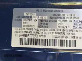 2018 Mazda CX-5 Sport with VIN JM3KFBBM8J0372701, listed as a IAAI auction lot 41643531 with 85,886 mi miles. Bid and sale history available at carsss.com. Image 9.