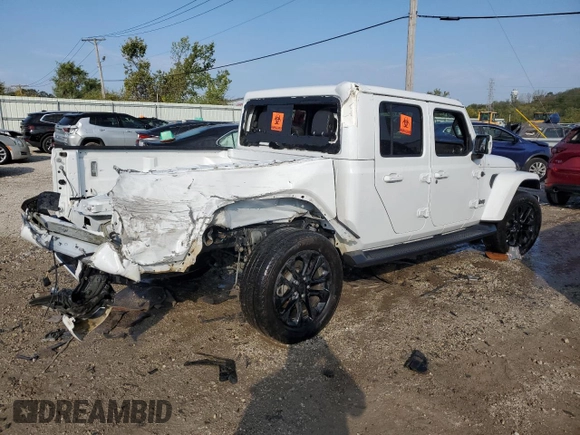2023 Jeep Gladiator High Altitude z VIN 1C6HJTFGXPL514573, wystawiony jako Copart lot #74563354 z przebiegiem 58 408 mil mil oraz Nie do naprawy • Non repairable. Historia ofert i sprzedaży dostępna na DreamBid. Obrazek 3.
