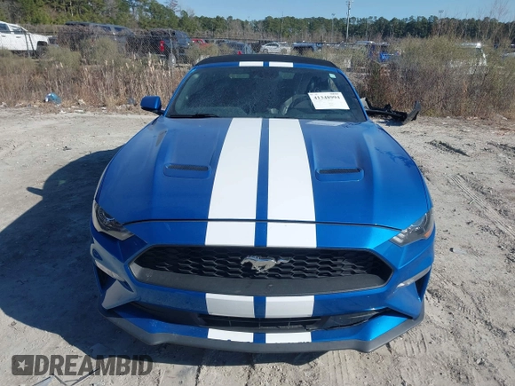 2020 Ford Mustang EcoBoost with VIN 1FATP8UH8L5157974, listed as a IAAI auction lot 41348994 with 48,148 mi miles and . Bid and sale history available at carsss.com. Image 12.
