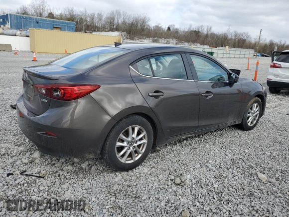 2014 Mazda 3 i Grand Touring with VIN JM1BM1W78E1107449, listed as a Copart auction lot 52378045 with 98,035 mi miles and Salvage Title. Bid and sale history available at carsss.com. Image 3.