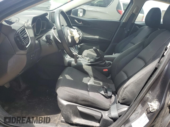 2015 Mazda 3 i Touring with VIN 3MZBM1V77FM176295, listed as a Copart auction lot 59394625 with 179,804 mi miles and Salvage title. Bid and sale history available at DreamBid. Image 7.