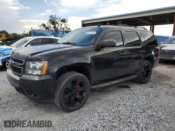 2010 Chevrolet Tahoe LTZ with VIN 1GNUKCE01AR127365, listed as a Copart auction lot 60711715 with 151,962 mi miles and Salvage title. Bid and sale history available at DreamBid. Image 1.