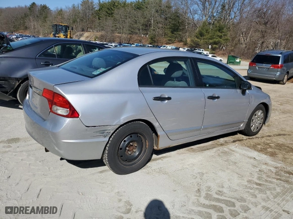 2011 Honda Civic Sdn DX-VP with VIN 2HGFA1F31BH517600, listed as a Copart auction lot 49775885 with 127,174 mi miles and Clean Title. Bid and sale history available at carsss.com. Image 3.