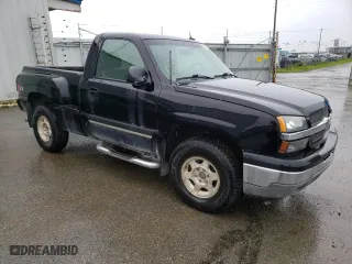 2005 Chevrolet Silverado 1500 Z71 with VIN 1GCEK14TX5Z246664, listed as a Copart auction lot 53749334 with 126,671 mi miles and Salvage Title. Bid and sale history available at carsss.com. Image 4.