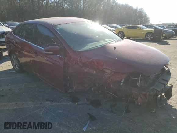 2013 Ford Focus Titanium with VIN 1FADP3J29DL207057, listed as a Copart auction lot 87192264 with 163,649 mi miles and Salvage Title. Bid and sale history available at carsss.com. Image 4.