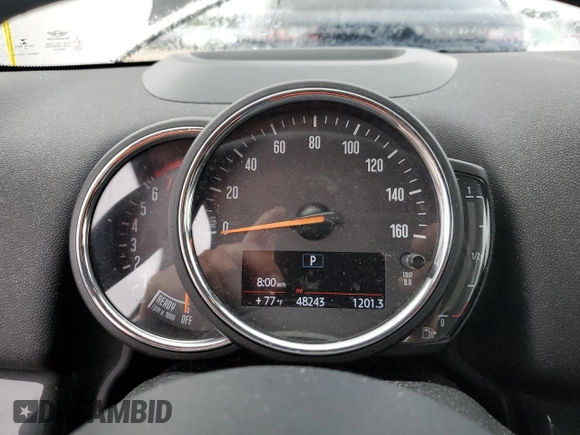 2018 MINI Countryman Cooper S with VIN WMZYT3C37J3D99610, listed as a Copart auction lot 74828654 with 48,243 mi miles and Salvage Title. Bid and sale history available at carsss.com. Image 9.