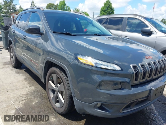 2016 Jeep Cherokee Latitude with VIN 1C4PJLCBXGW284156, listed as a IAAI auction lot 42264152 with 117,327 mi miles and . Bid and sale history available at DreamBid. Image 1.