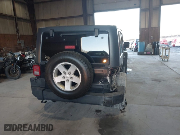 2018 Jeep Wrangler Unlimited Sport S with VIN 1C4HJWDG5JL888349, listed as a IAAI auction lot 40764318 with 61,419 mi miles and . Bid and sale history available at DreamBid. Image 17.