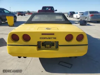 1987 Chevrolet Corvette with VIN 1G1YY3187H5107586, listed as a Copart auction lot 46694525 with 110,278 mi miles and Salvage Title. Bid and sale history available at carsss.com. Image 6.