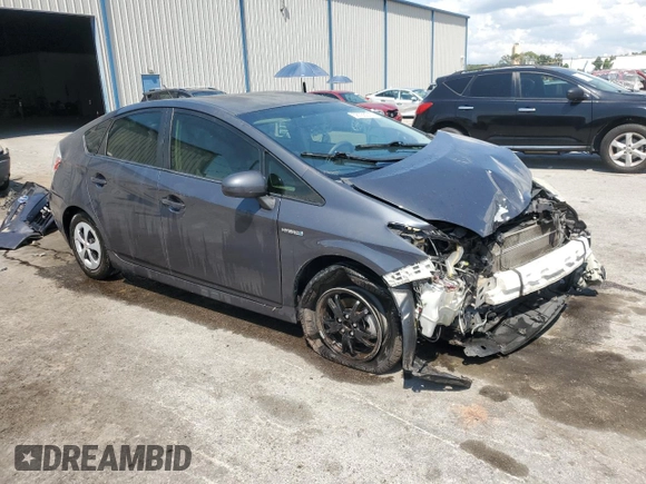 2012 Toyota Prius One with VIN JTDKN3DU8C1537478, listed as a Copart auction lot 58736315 with 149,932 mi miles and Salvage title. Bid and sale history available at DreamBid. Image 4.